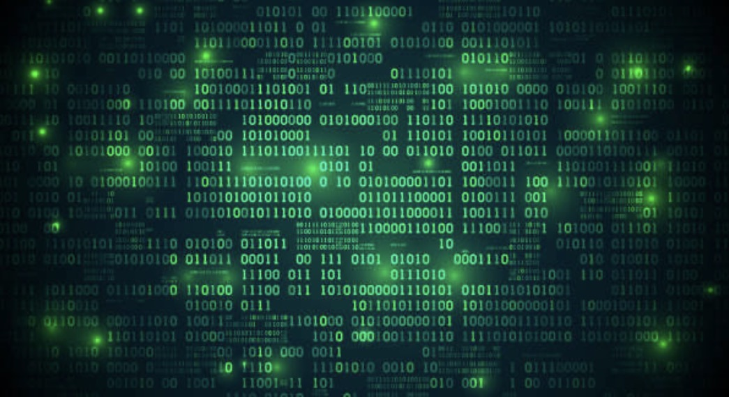 Green binary code image